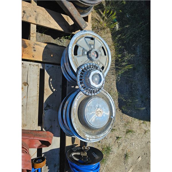 Vintage Hubcaps