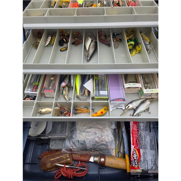 Plano tackle box loaded with clean useable lures
