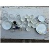 Image 1 : Lot of glassware, platyes, bowls, water bottles
