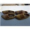 Image 2 : 2 pair of dutch wood shoes- 12"L