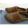 Image 3 : 2 pair of dutch wood shoes- 12"L