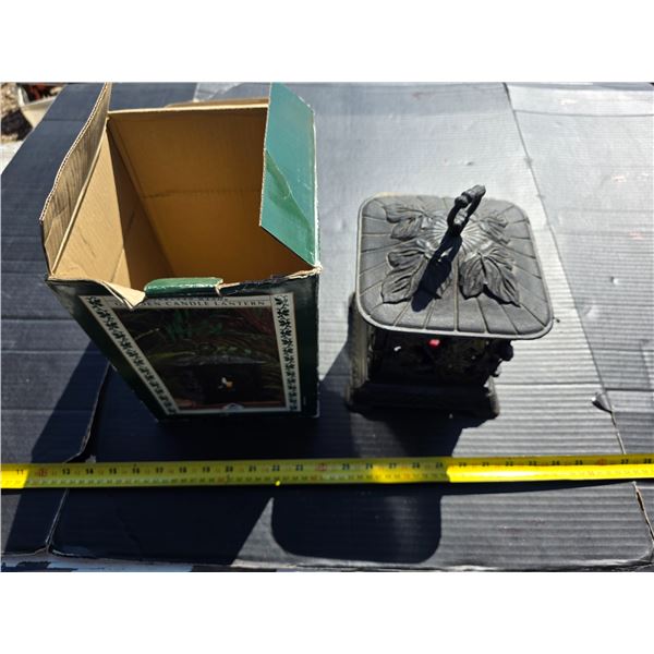 Garden candle lantern