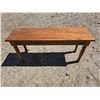Image 1 : Wood console table- 40" by 11" by 18"H