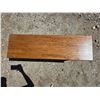 Image 2 : Wood console table- 40" by 11" by 18"H
