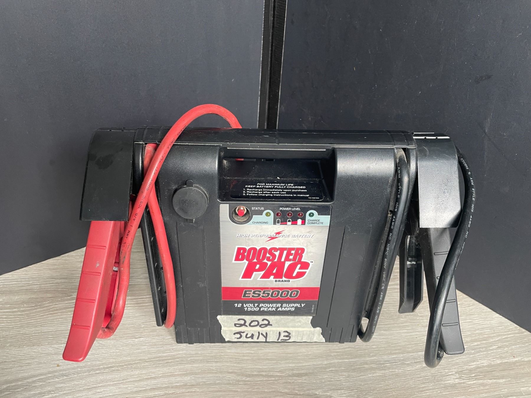 Booster PAC 1500 Peak Amps 12 Volt Jump Starter – ES5000 – Welcome To True Quality Booster PAC 1500 Peak Amps 12 Volt Jump Starter – ES5000 – Welcome To True Quality