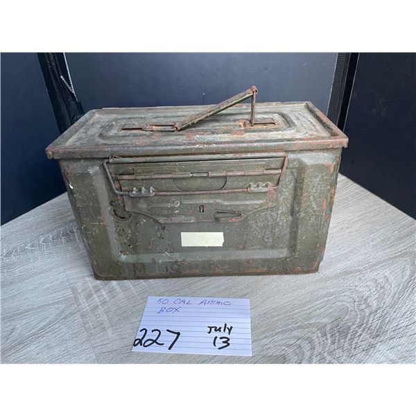 50 cal ammo box