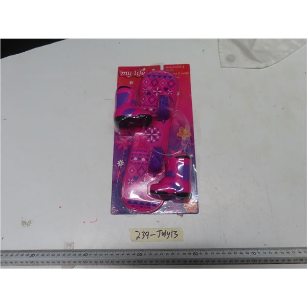 My life snowboard + boots