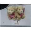 Image 1 : 2 new stuffed valentine bears