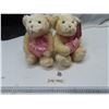 Image 2 : 2 new stuffed valentine bears