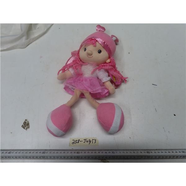 New pink angel doll