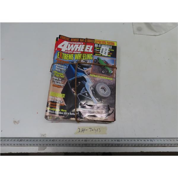 12 - 4 wheel magazines
