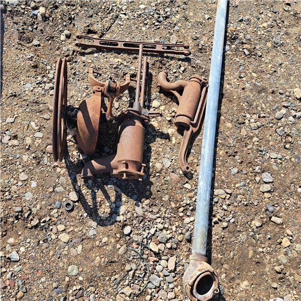 Cast jack and water pump parts