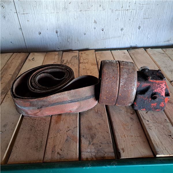 Power pulley with belt