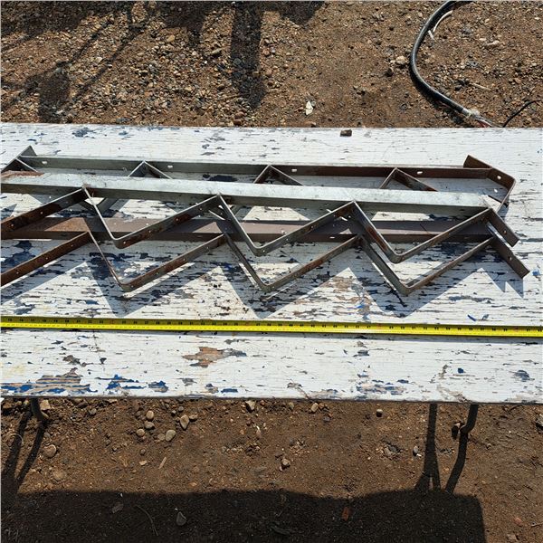 3 - 5 step steel risers