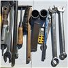 Image 2 : Lot of misc tools- wrenches, clamps, screw drivers, sockets