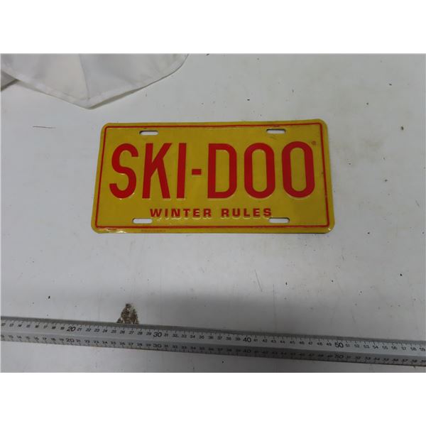 collectors plate skidoo