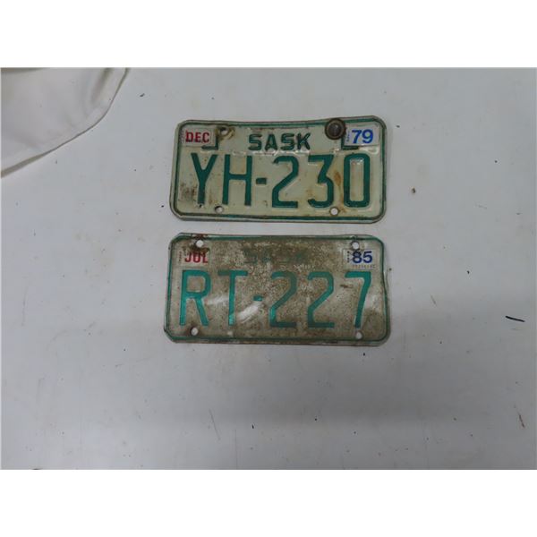 2 sk motorcycle plates
