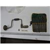 Image 1 : vintage drill bits and hand drill
