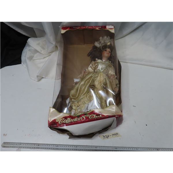 dandee collectors choice bisque porcelain doll in original box