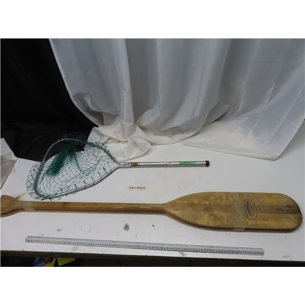 4.5 ft paddles and 3 ft net