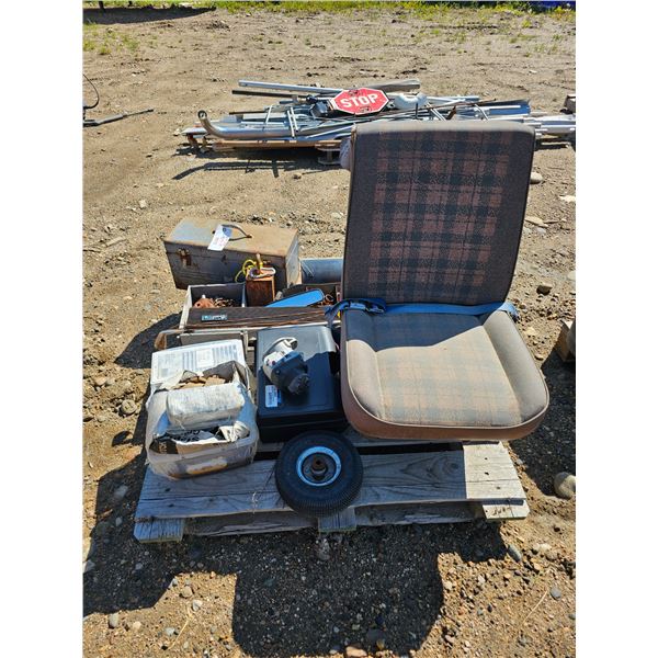 Misc Parts/Hardware/Vintage Van Seat/Tools