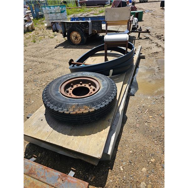 9.00-16 Wheel For British Army Wheels/Table Tops/Chairs/Garden Accessory