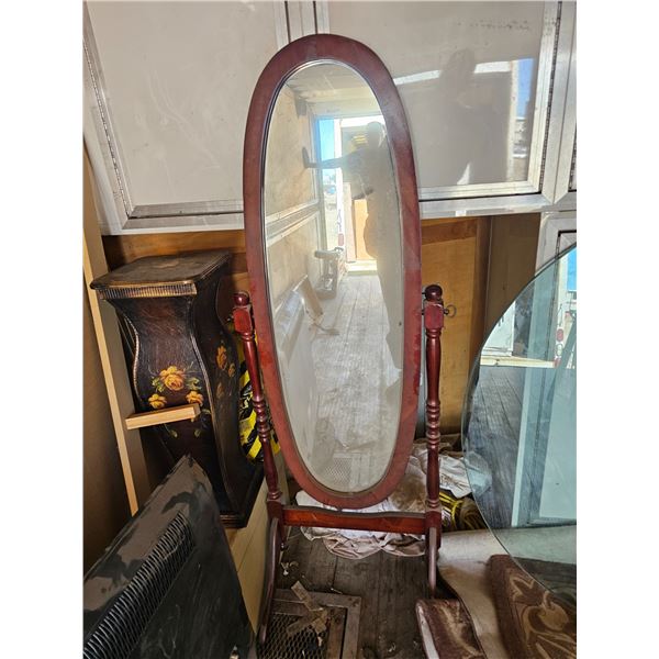 Vertical Mirror w/ Stand