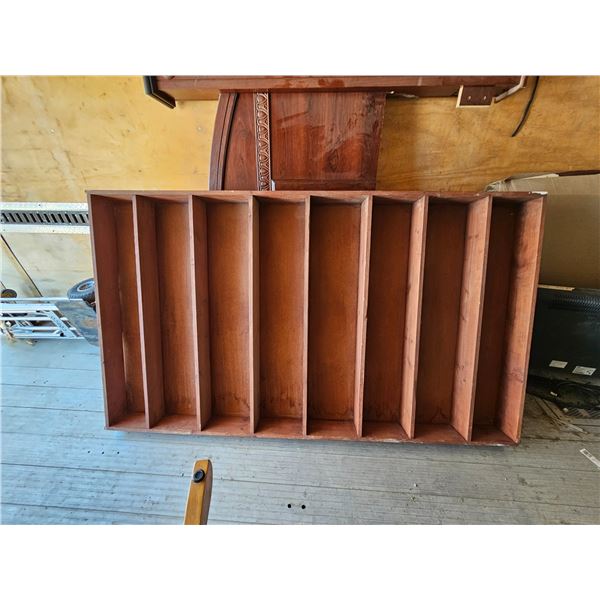 7'x4' Wooden Shelving Unit