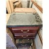 Image 2 : 17"x25.5"x27.5" 2 Drawer Night Stand