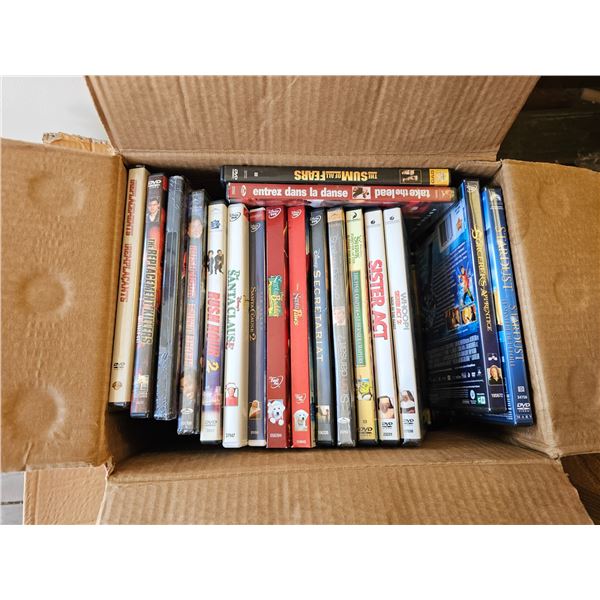 Box of Misc DVDs