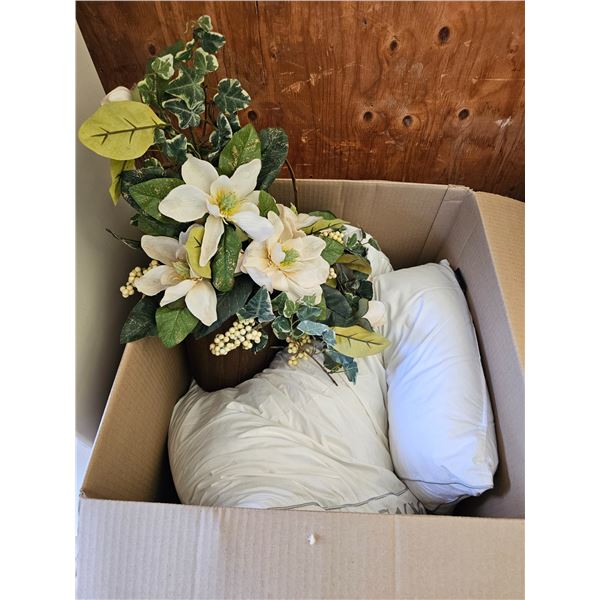 Box of Pillows/Fake Planter