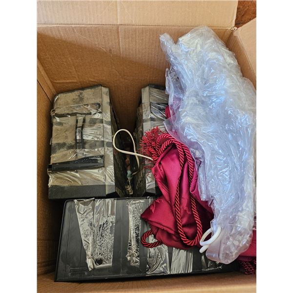 Box of Sewing Storage Containers (Full)