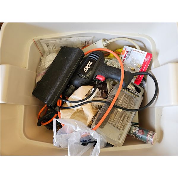 Bin Full of Tools/Hardware