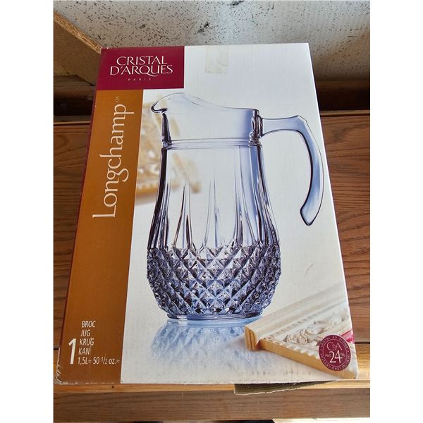 Cristal D'Arques Broc Jug