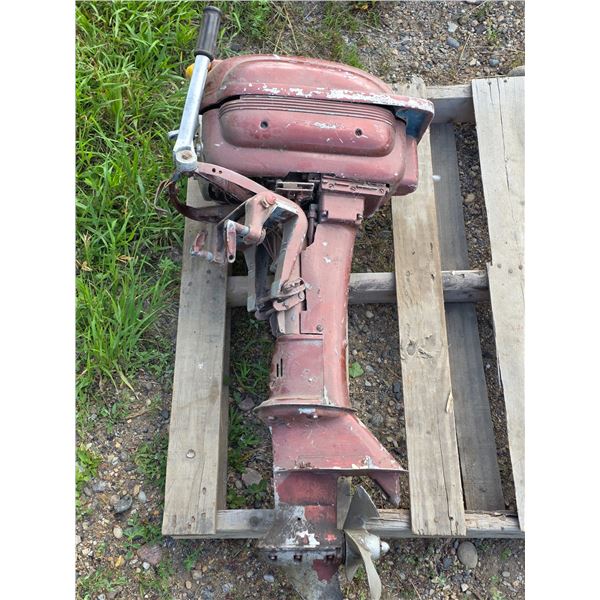 Evinrude boat motor- no compression