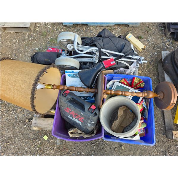 Pallet of misc items