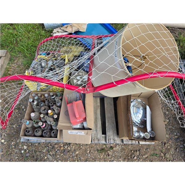 Pallet of misc items