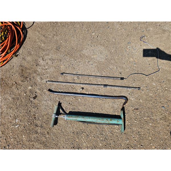 Vintage Air Pump/LED Light Strips/Crowbar