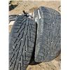 Image 3 : Set of 4 Chrysler Rims & Tires - 225/60R18s (Winter Tires)