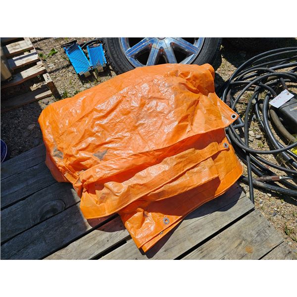 Orange Tarp