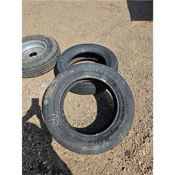 Set of 2 Firestone Destination LE3 245/60R18s