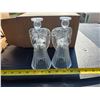 Image 2 : Crystal glass angel candle sticks