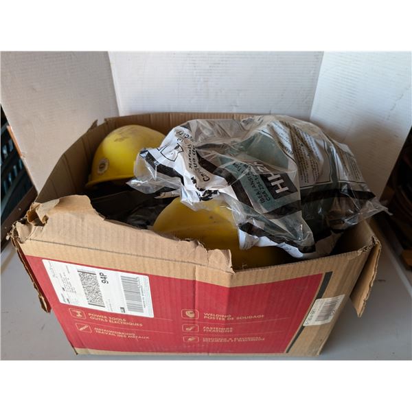 Box full of Construction Helmets (Good Condition)