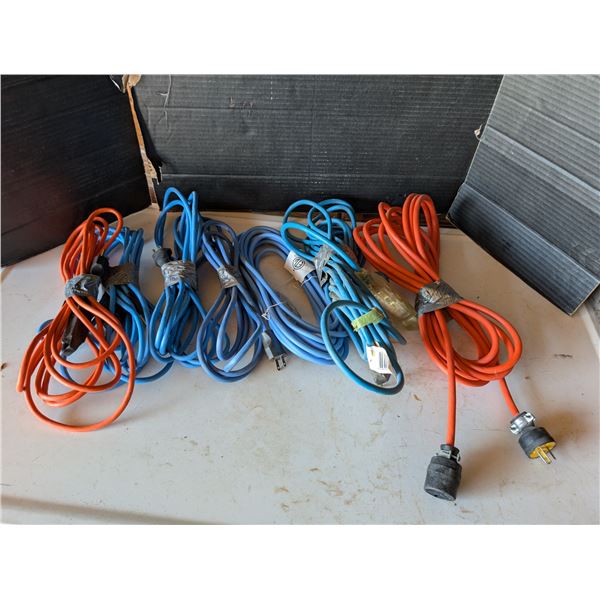 Lot of Extension Cords (Not Tested)