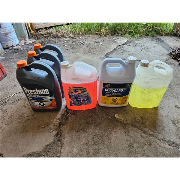 Antifreeze Jugs