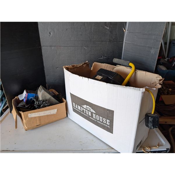Lot of Misc. Light Items (Work Lights, Light switches, and etc.)