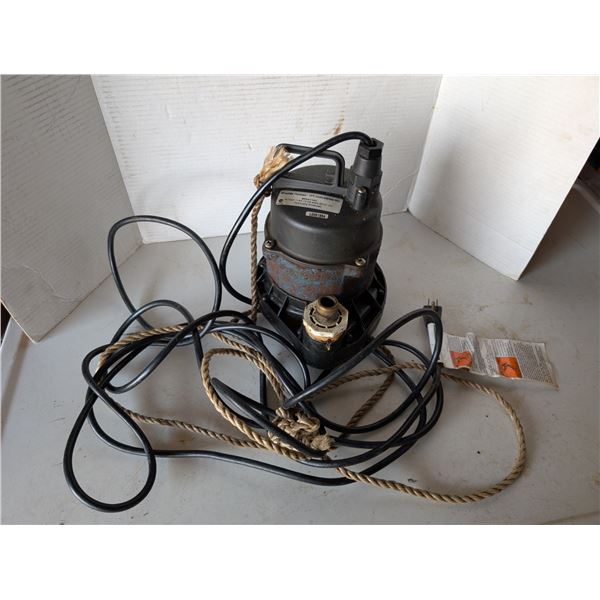 RED LION Submersible Pump EP0411AC 4/10HP 115V Thermally Protected