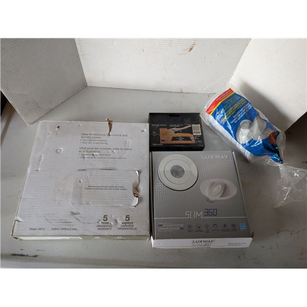 Lot of House Hold Items (Floor tiles, Luxway Light, and etc.)