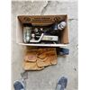 Image 1 : Box of Hitch Receivers/Tool Belt
