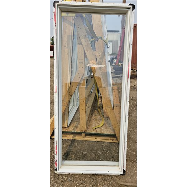 30"x71" Single Window Assembly w/ Blind 28"